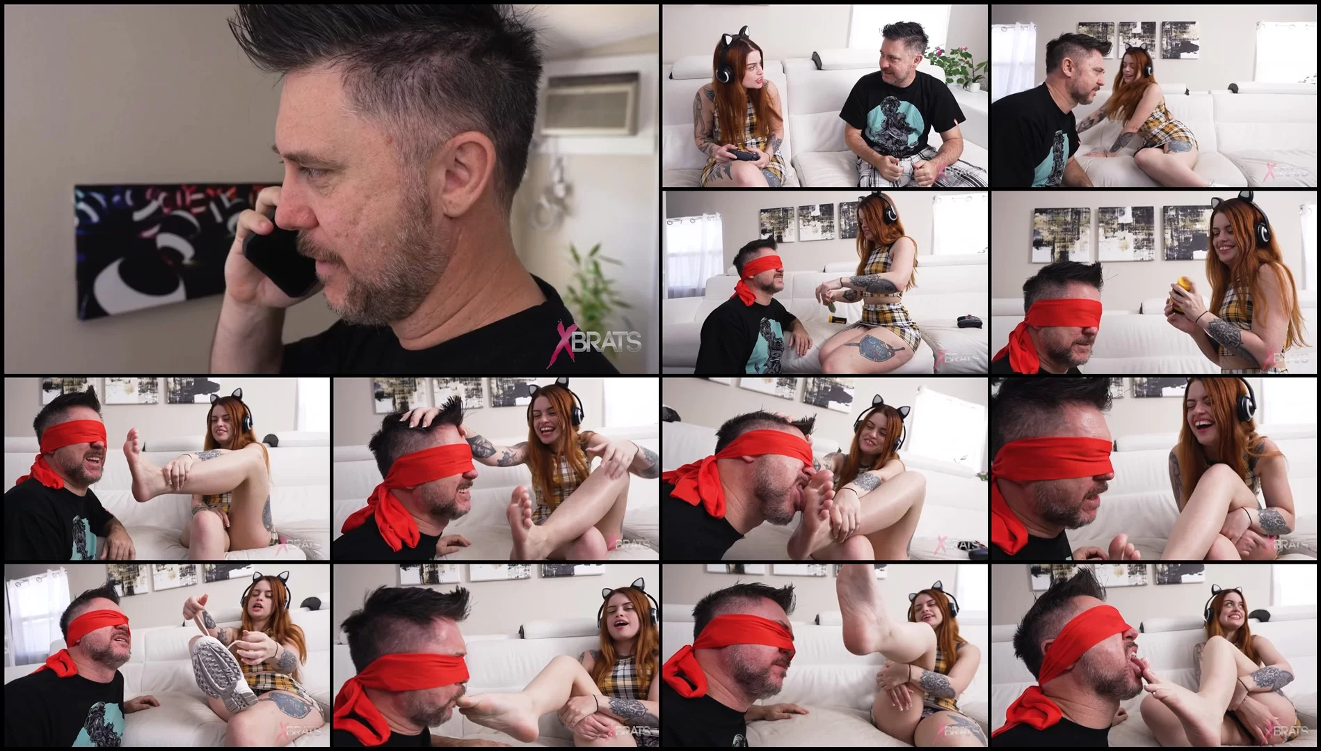 BrattyFootGirls - Jasper Reed Jason Ninja - The Taste Test-Fetish,Femdom,Footworship