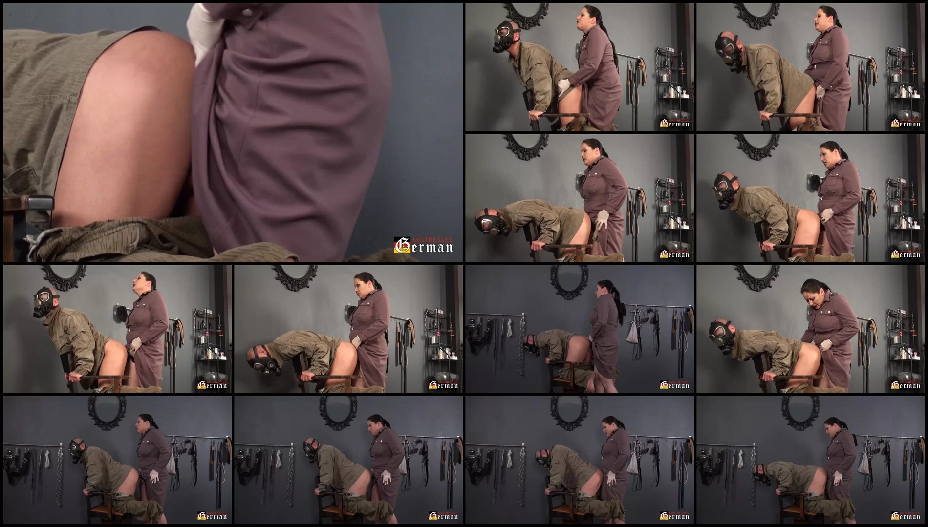 GermanMistresses - Zara Drake is fucking her Slave-Femdom,Strapon