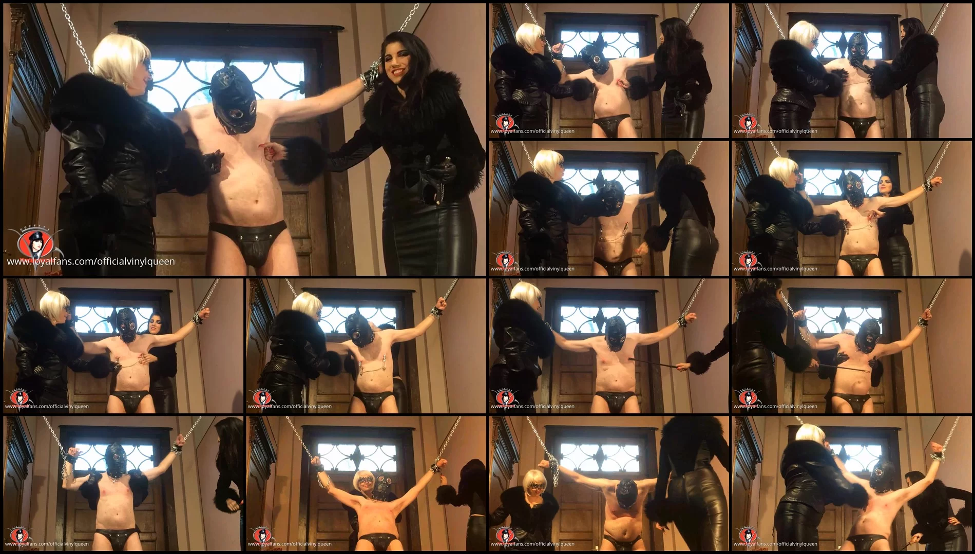 OfficialVinylQueen - Double Femdom In Belgium Part 2-Femdom