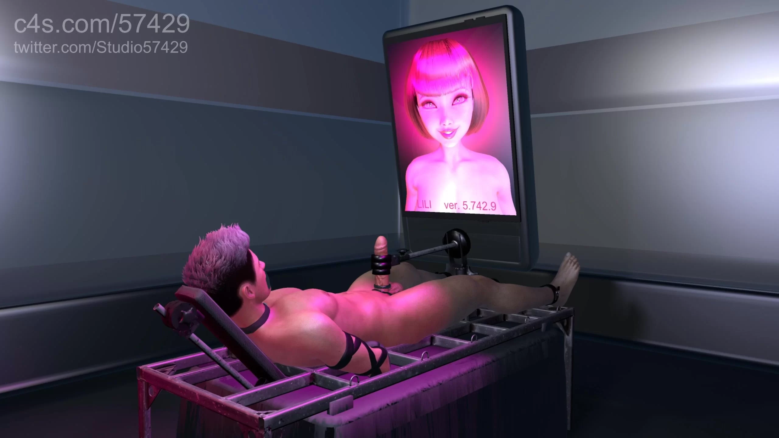 Drained By An Ai 2 Digital Femdom Milking- 57429-HandjobAndMilking