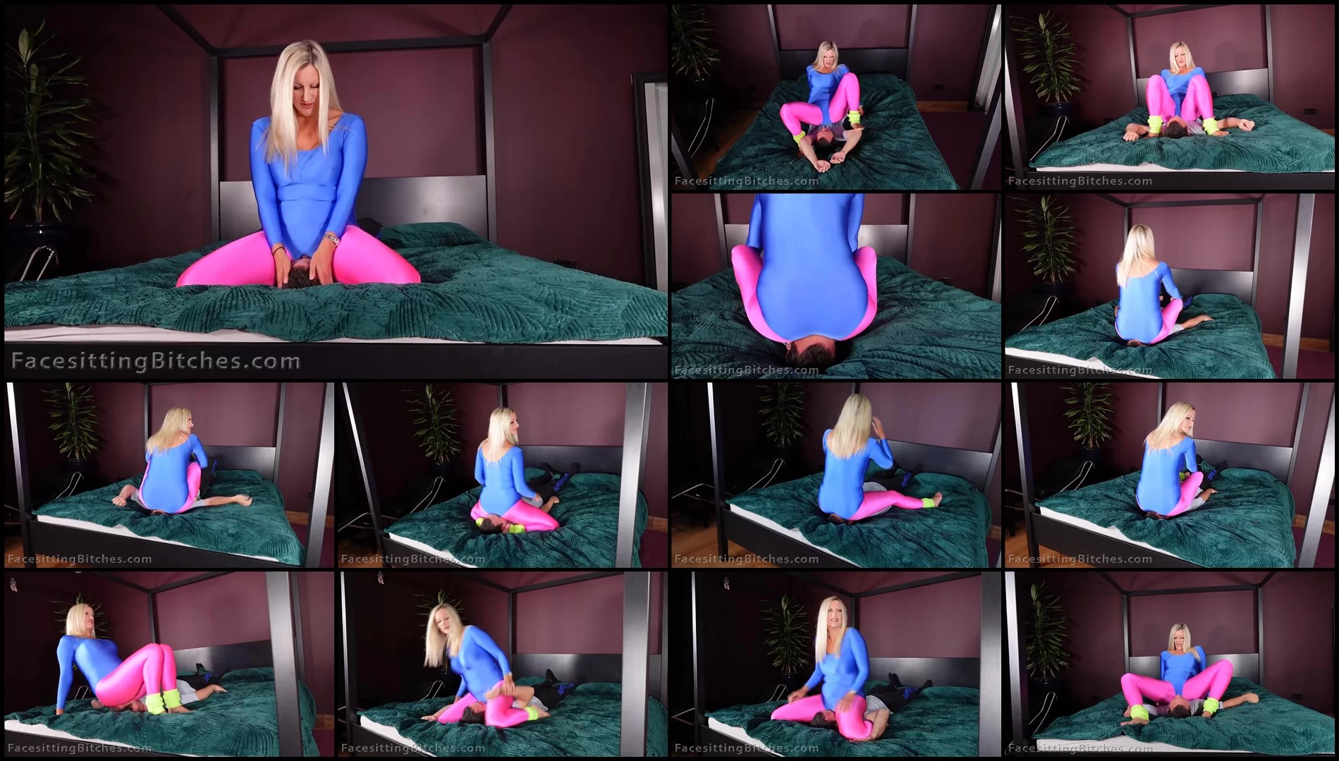 Lethal Bitches - Facesitting Heavy Spandex Squash And Smother From Nikki Whiplash FB1766-Femdom