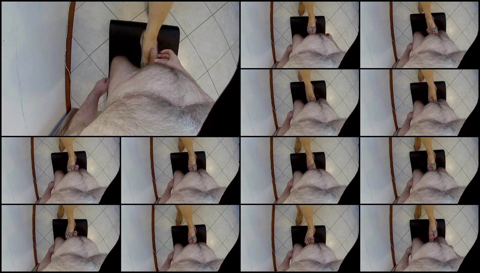 POV Shoejob With Worn Fancy Shoes Mature Cunt-Femdom