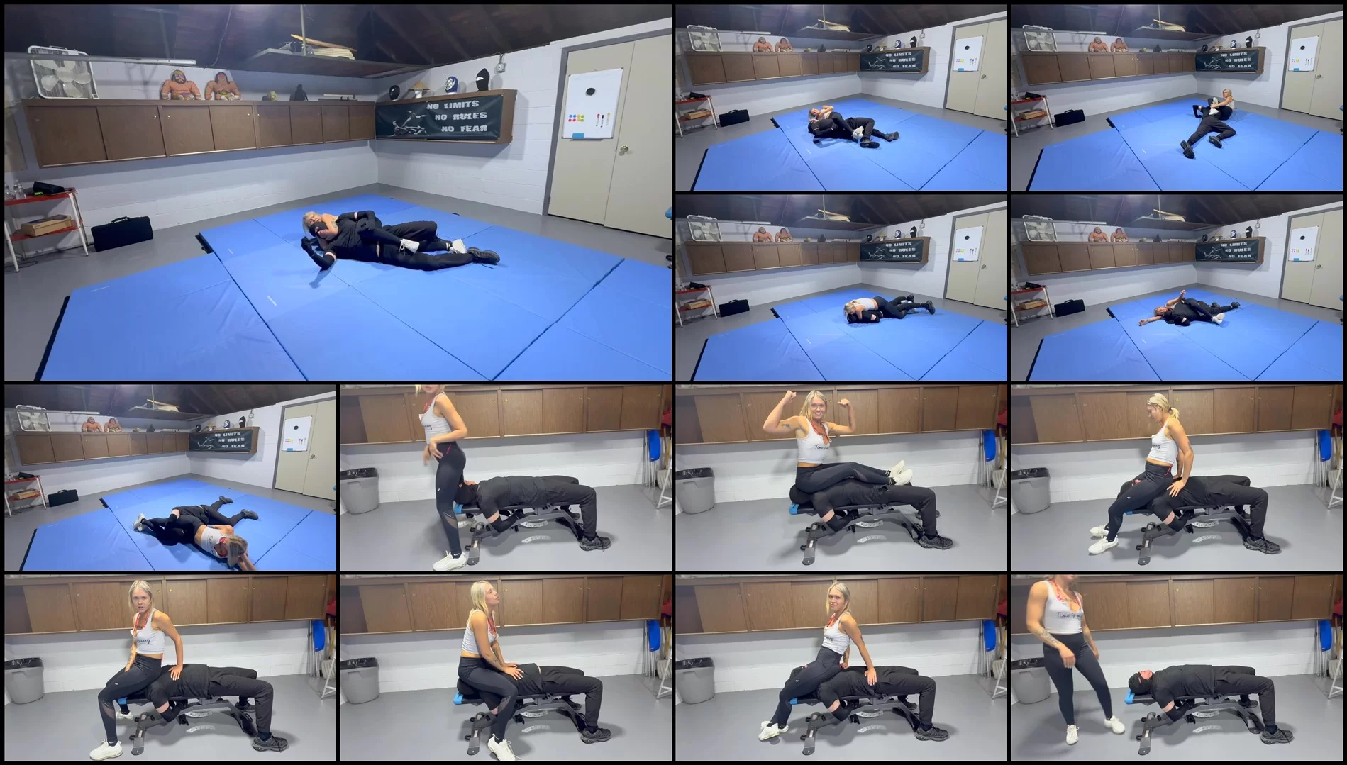 Bay Dojo Productions - Juliana Marie - The Gym Intruder-WrestlingAndScissor