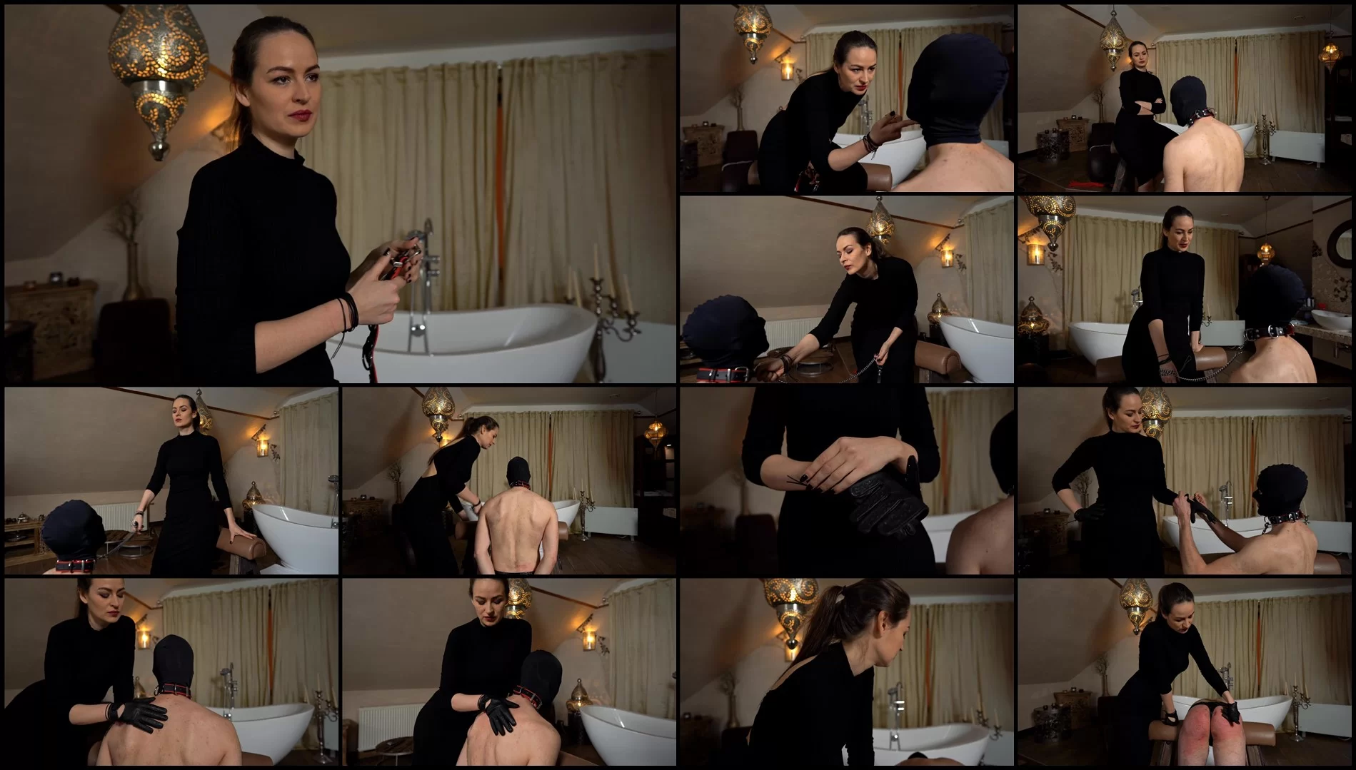 Sado-Ladies - Lady Iveta - The Pricked Bottom Part 1-Femdom